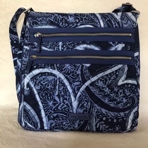 Vera Bradley Triple Zip Hipster